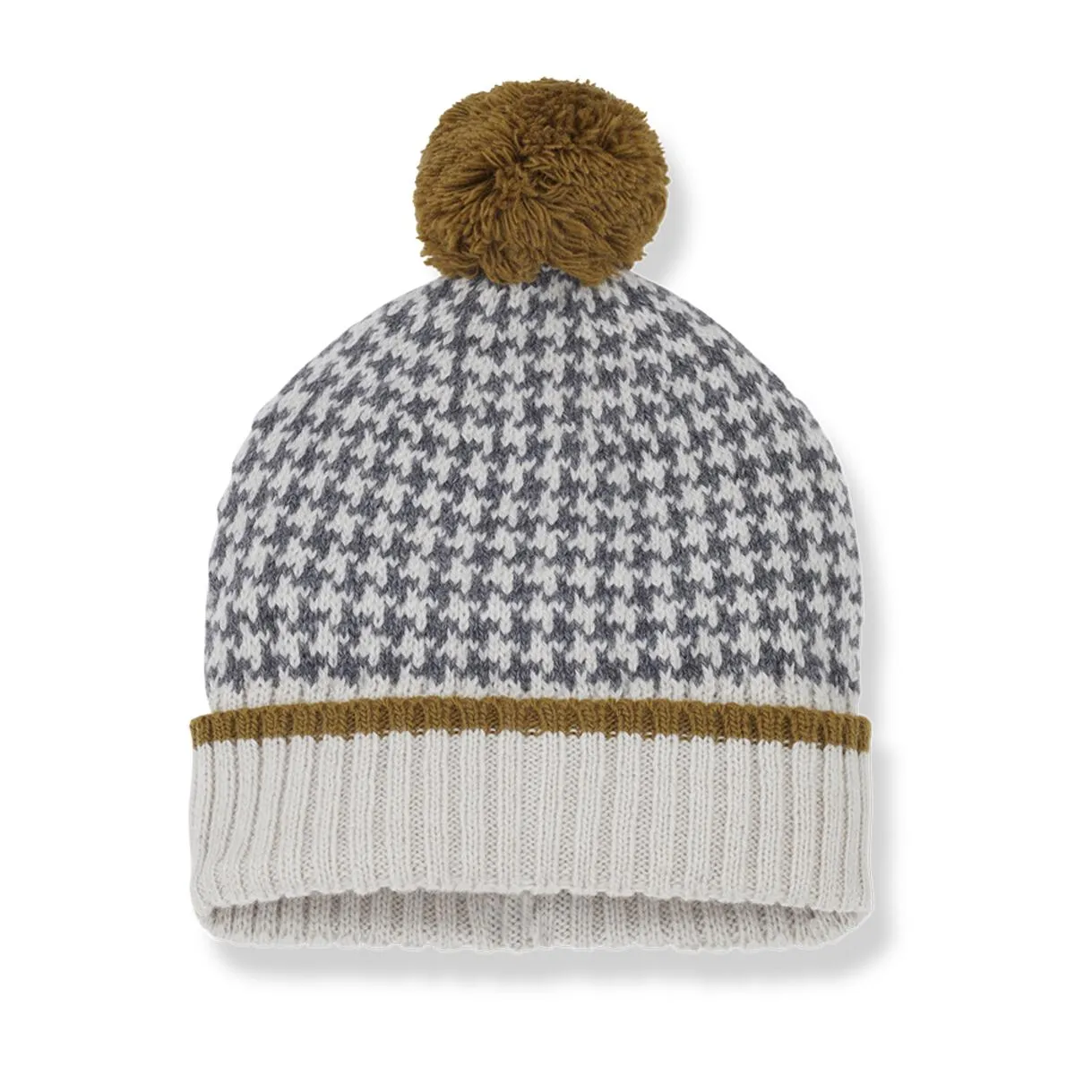 1  In The Family - Jacquard Beanie - Oatmeal