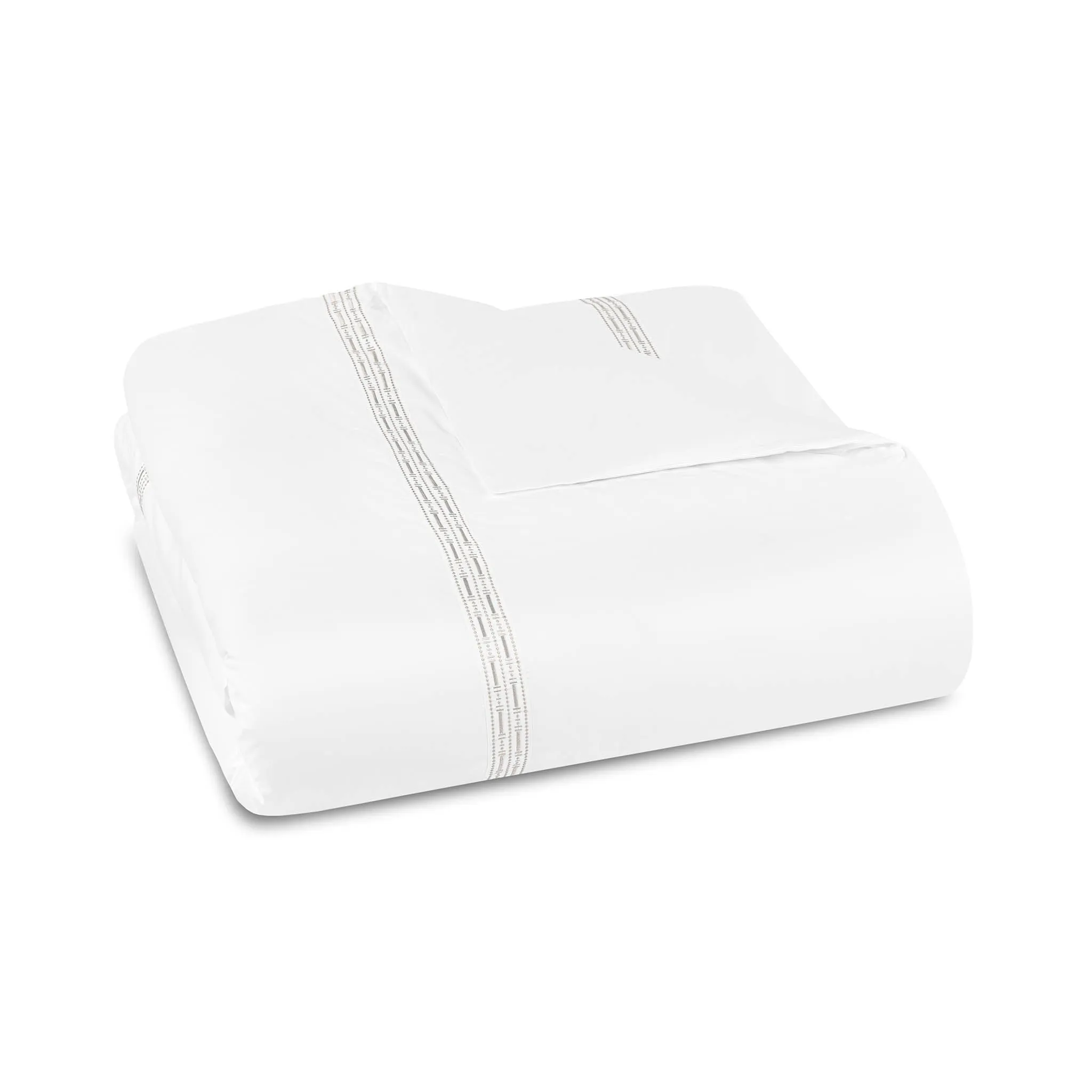 400TC Percale Embroidered Duvet Cover | Amalia Home Memória