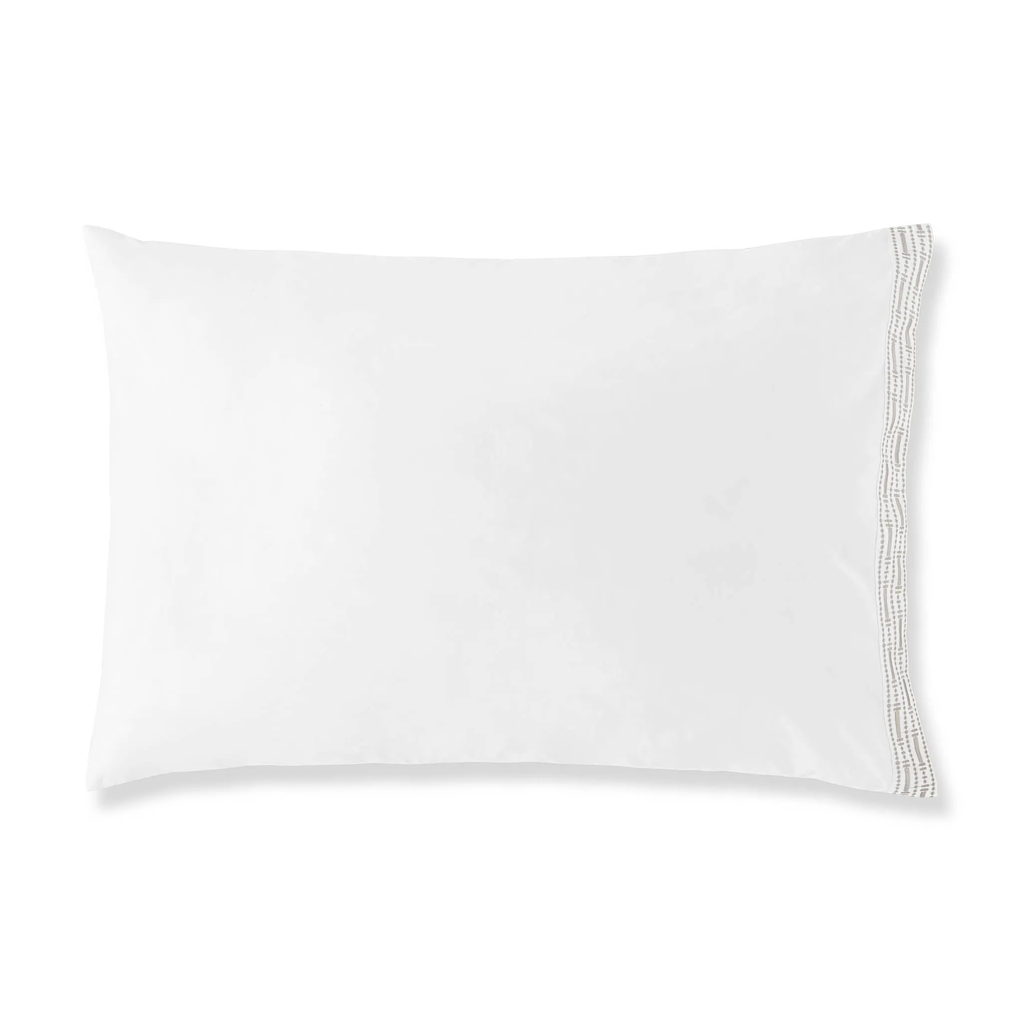 400TC Percale Embroidered Pillowcase Set | Amalia Home Memória