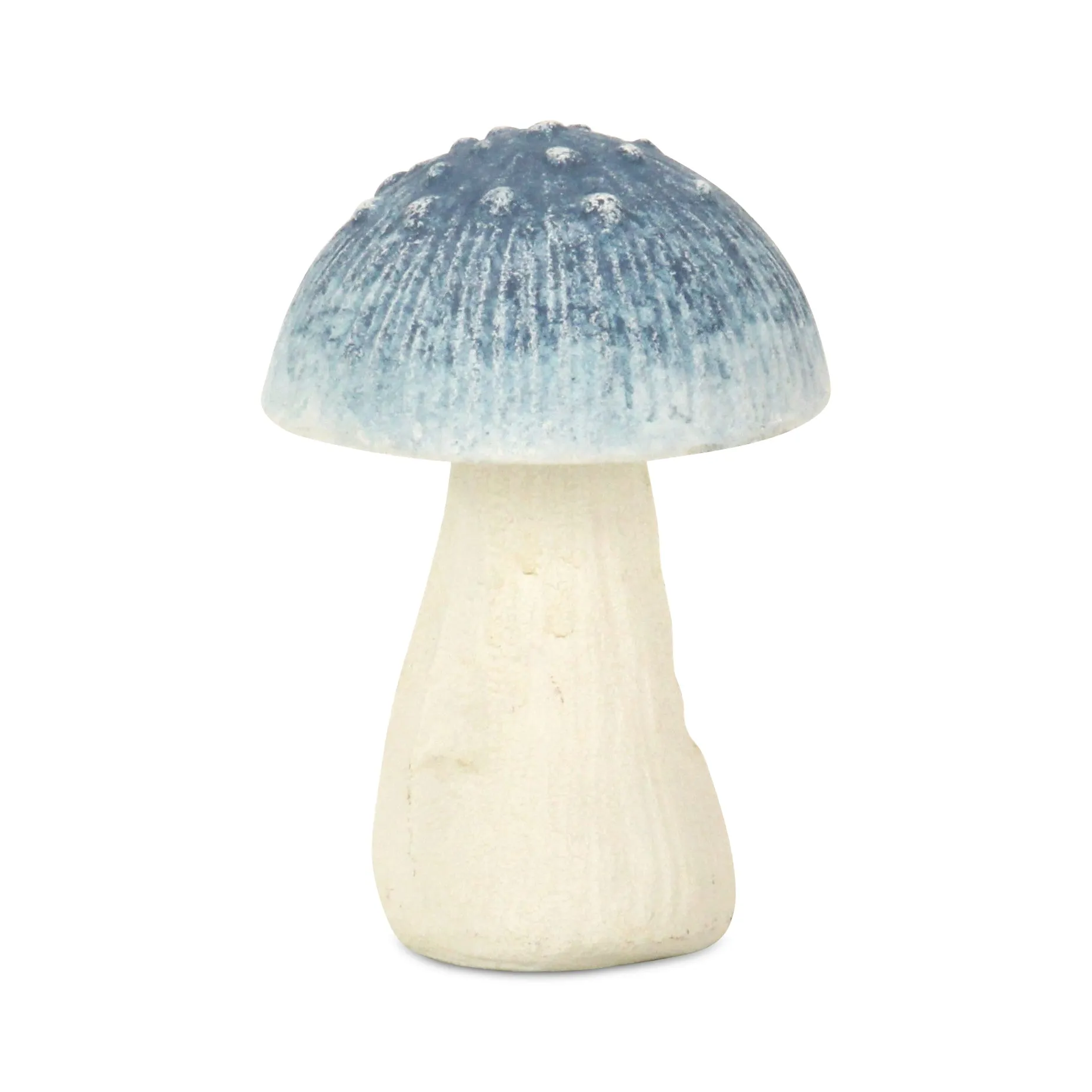 6035BL - Hareton Cast Iron Blue Mushroom