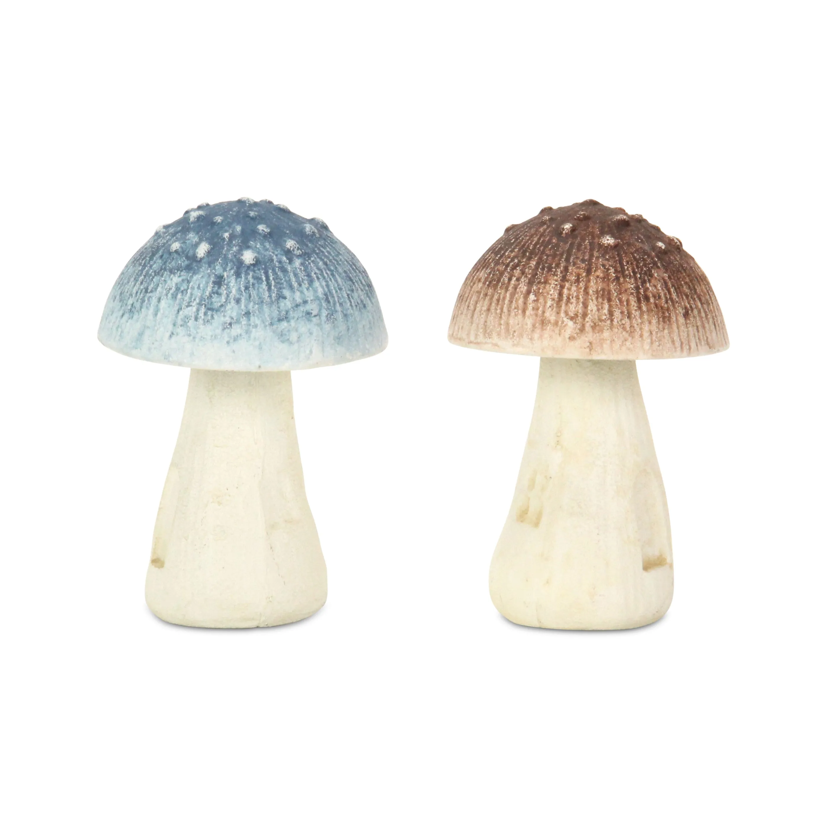 6035BL - Hareton Cast Iron Blue Mushroom