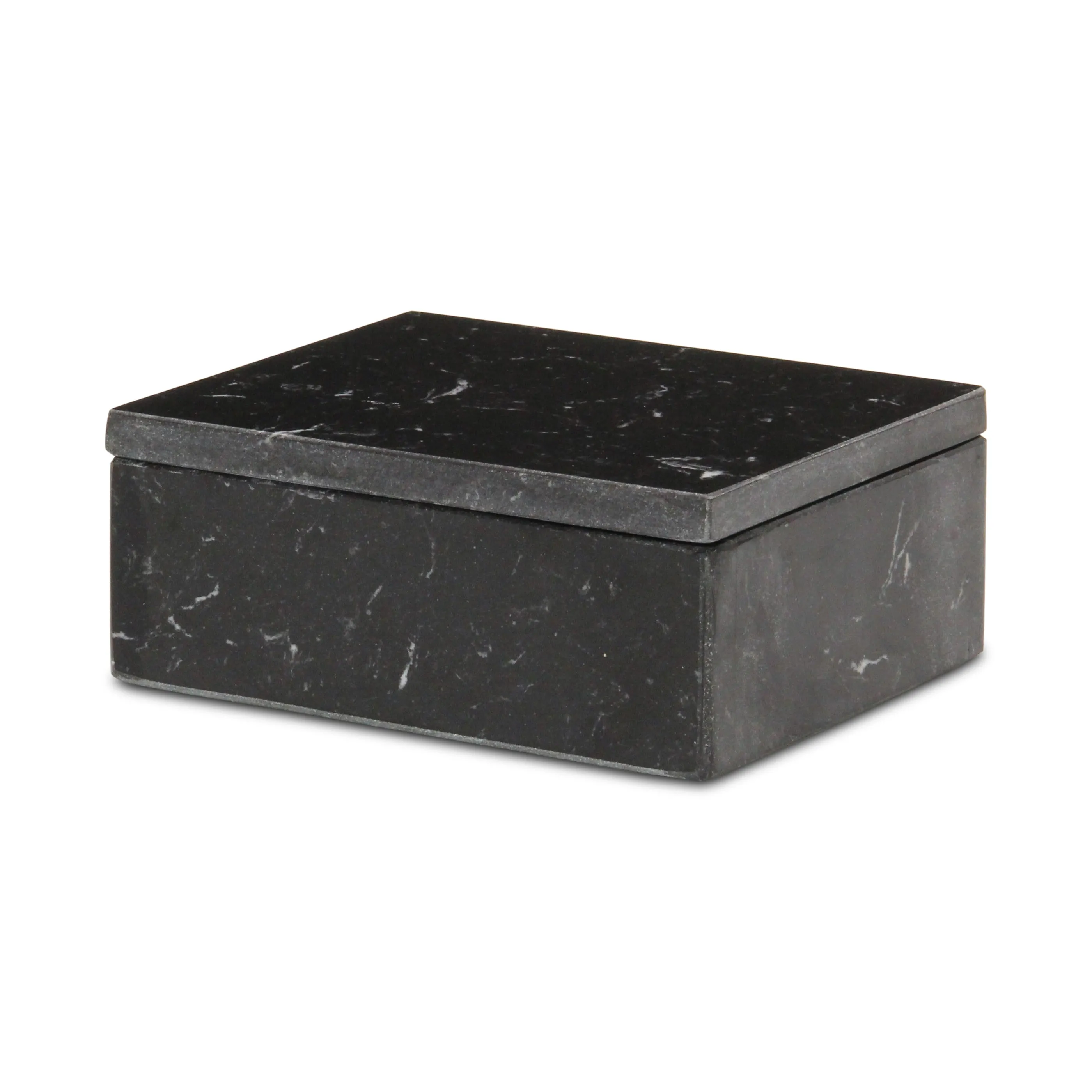 6090BK - Sarraseau Marble Box - Black