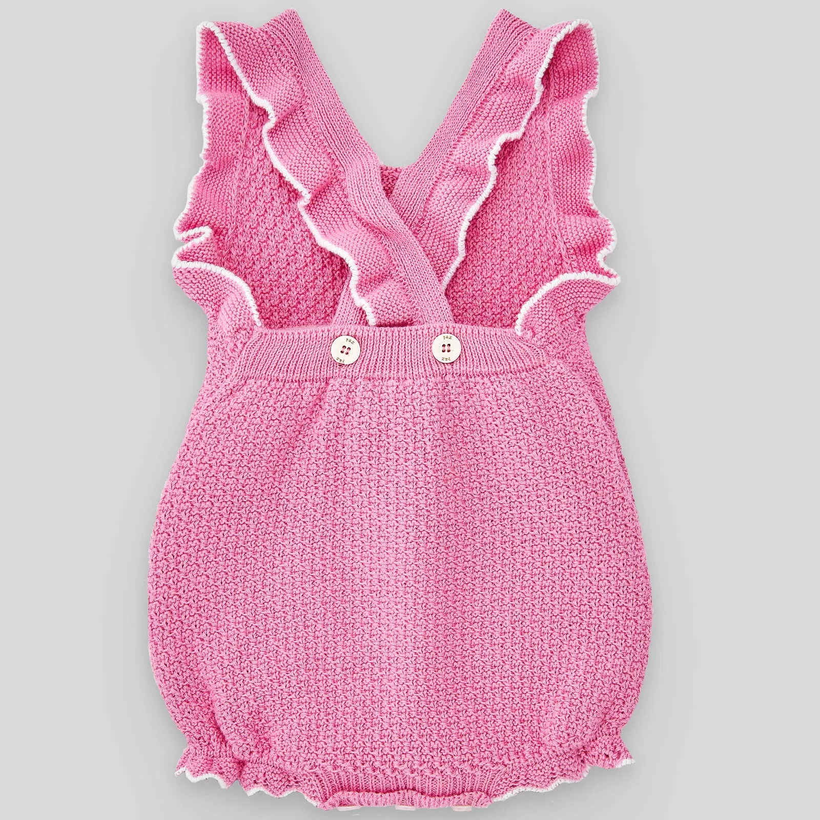 Arcoiris Pink Knit Romper