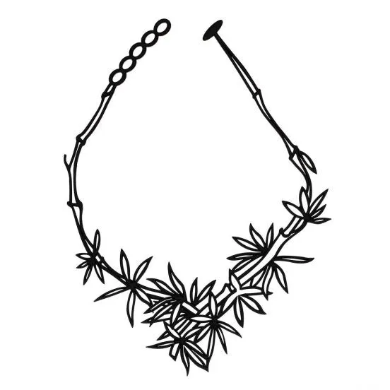 Batucada Bamboo Necklace