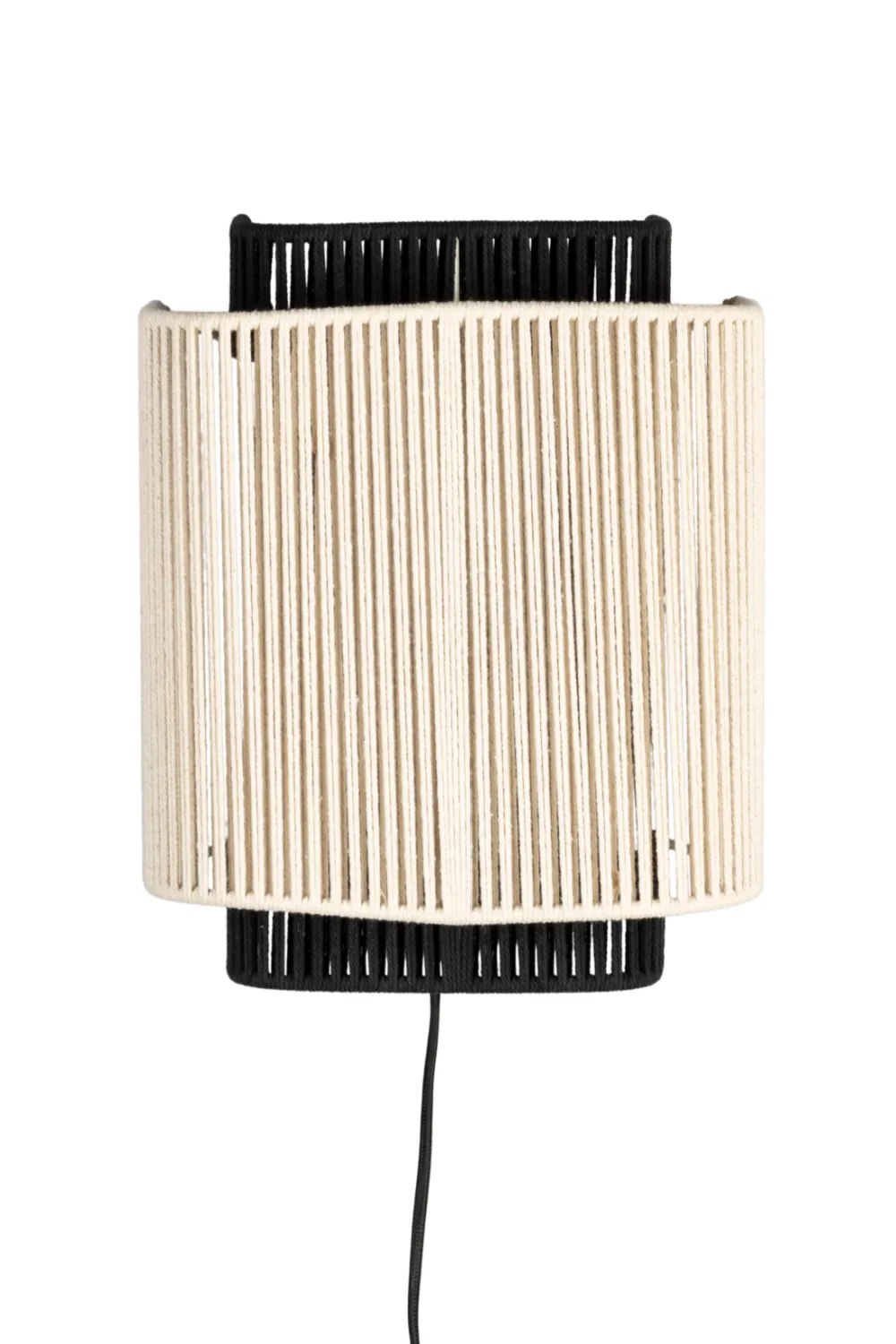 Beige Cotton Thread Wall Lamp | Dutchbone Elon