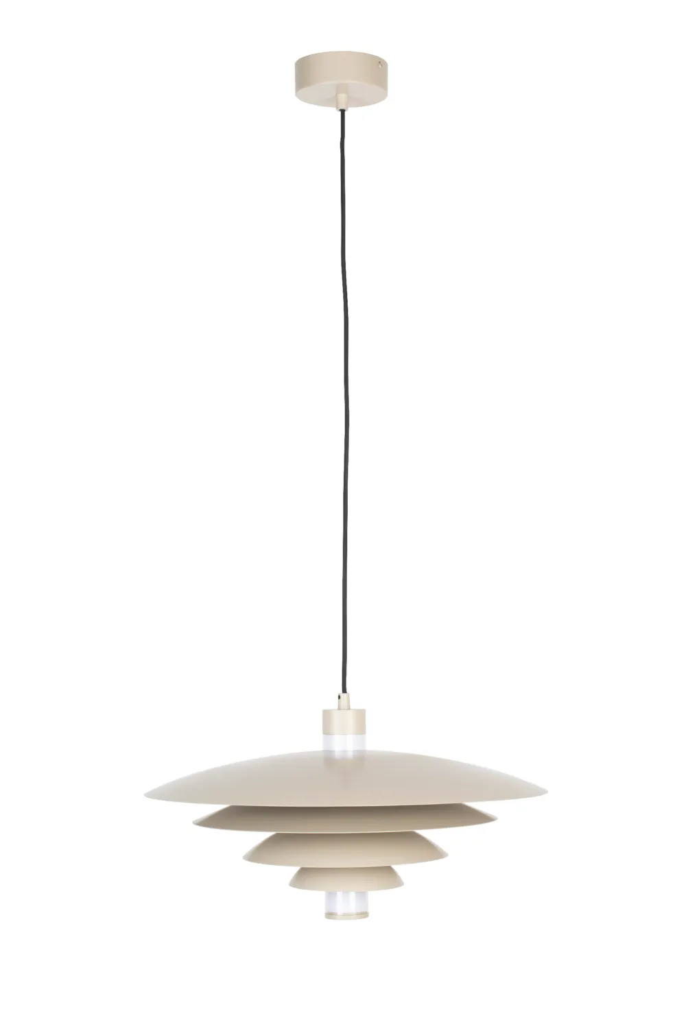 Beige Metal Pendant Lamp | Zuiver Cole