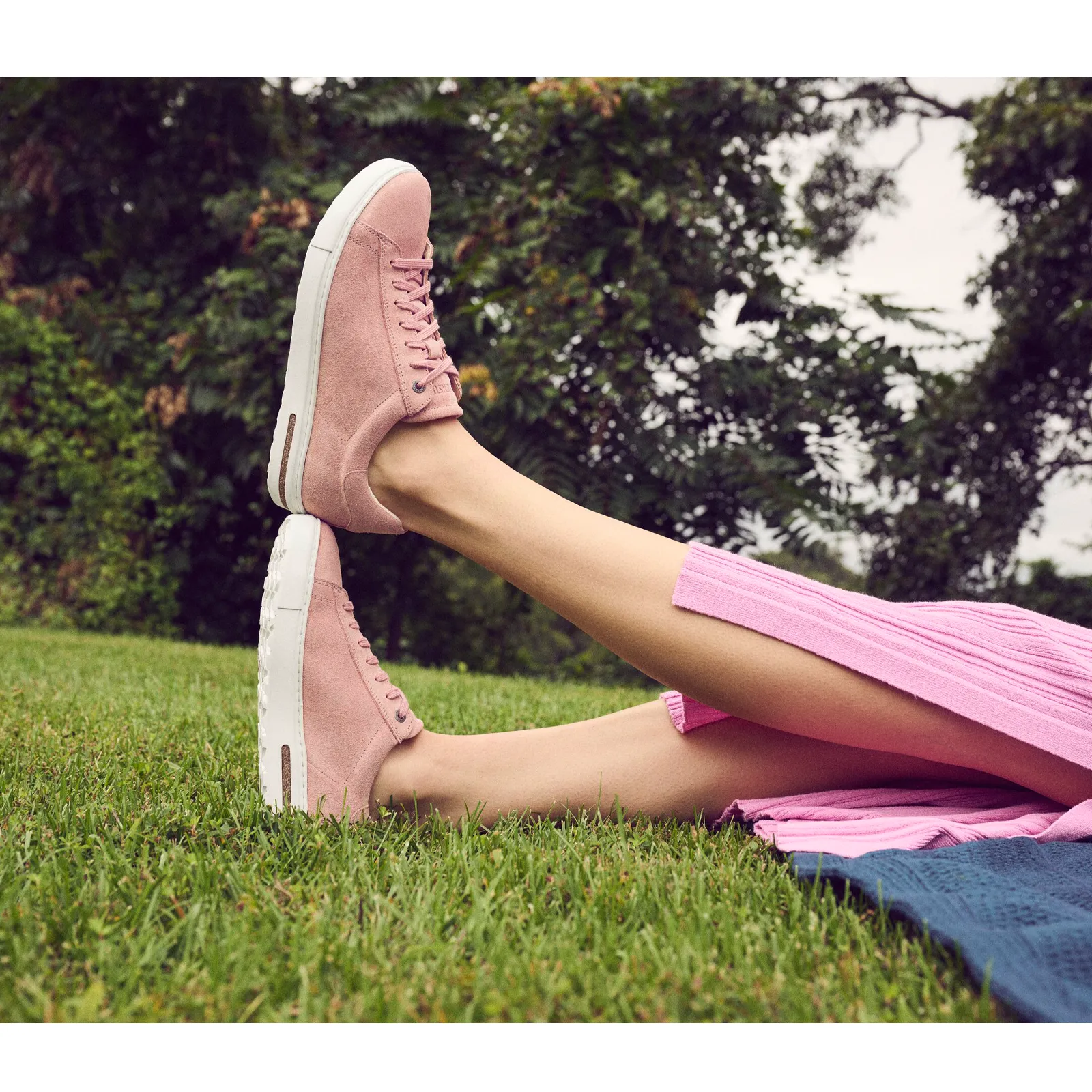 Birkenstock Bend Sneaker (Women) - Pink Clay Suede