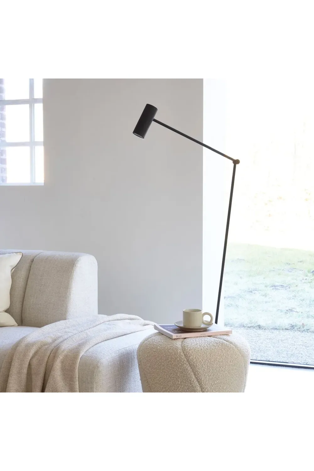 Black Adjustable Floor Lamp | Rivièra Maison Morriston