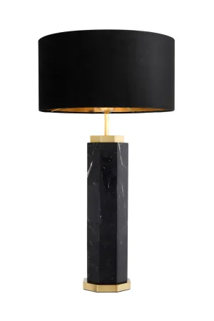 Black Marble Table Lamp | Eichholtz Newman