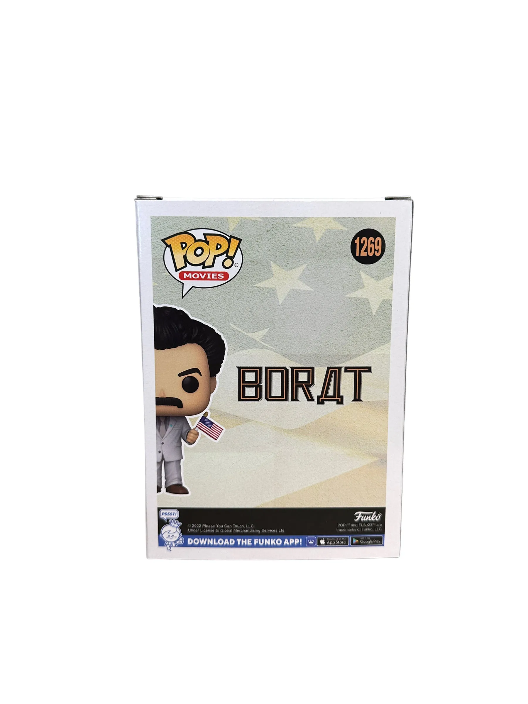 Borat #1269 Funko Pop! - Borat - NYCC 2022 Shared Exclusive - Condition 9/10