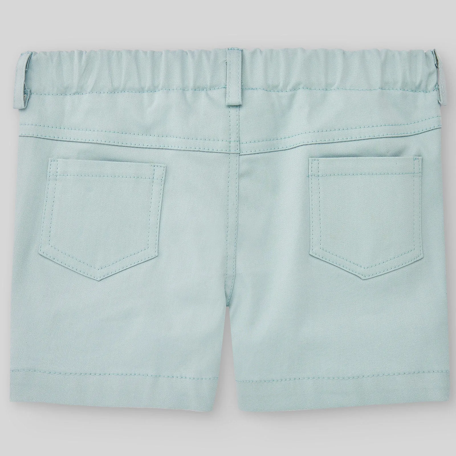 Boy Macedonia Light Teal Short