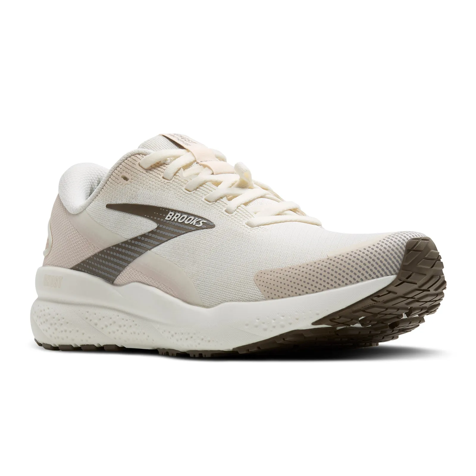 Brooks Ghost 16 Weatherized Running Shoe (Women) - Almond Peach/Coconut/Falcon