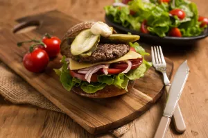 Certified Organic Beef Burgers