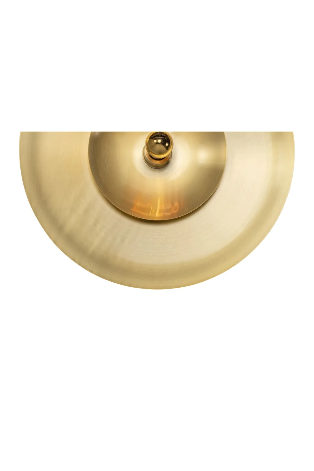 Circular Brass Wall Lamp L | Versmissen Zenith