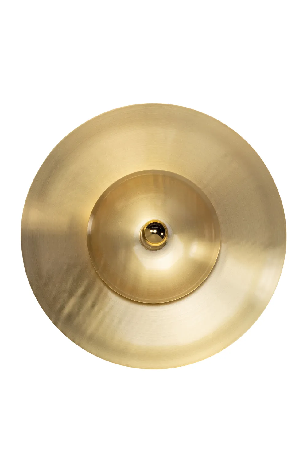 Circular Brass Wall Lamp L | Versmissen Zenith