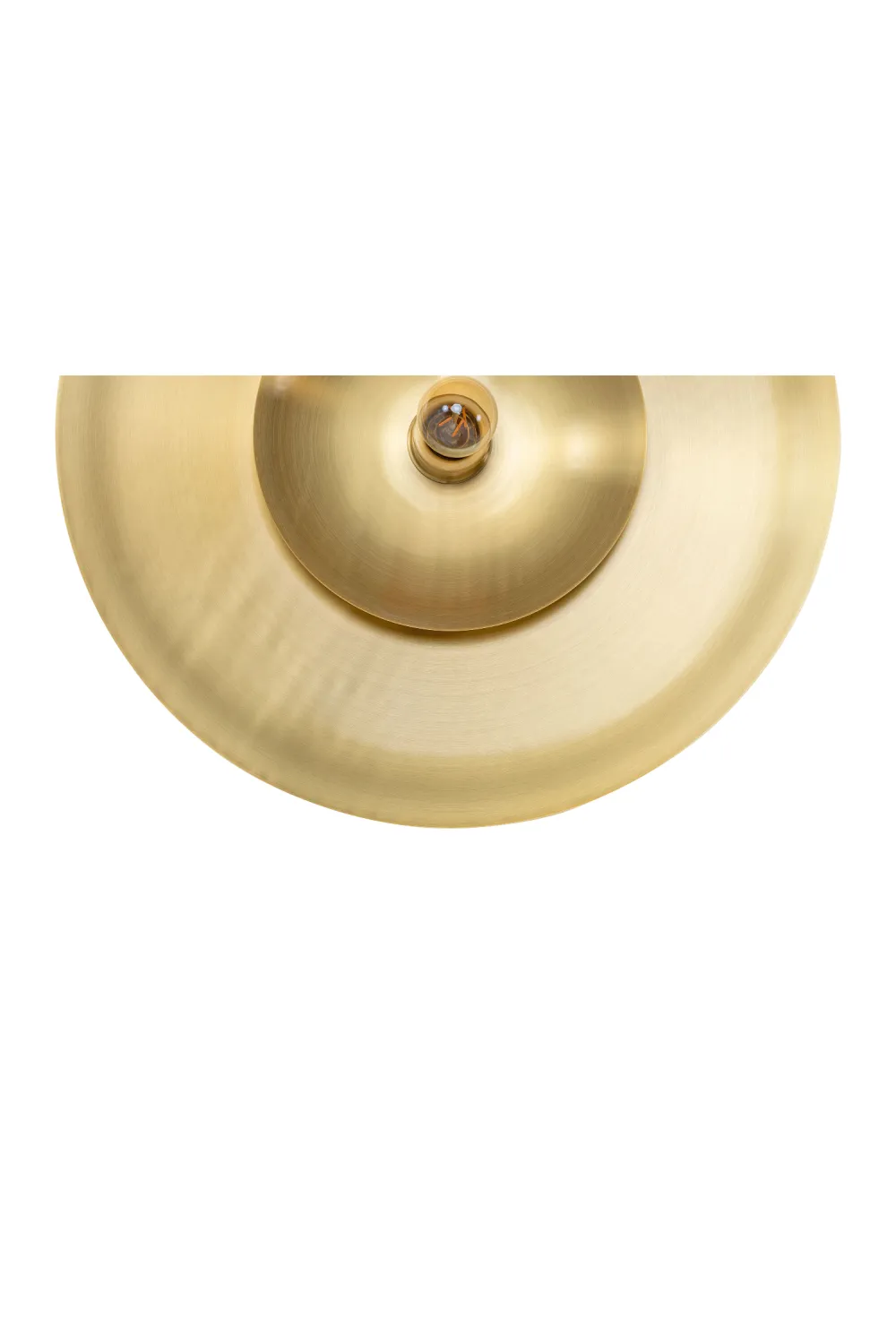 Circular Brass Wall Lamp L | Versmissen Zenith