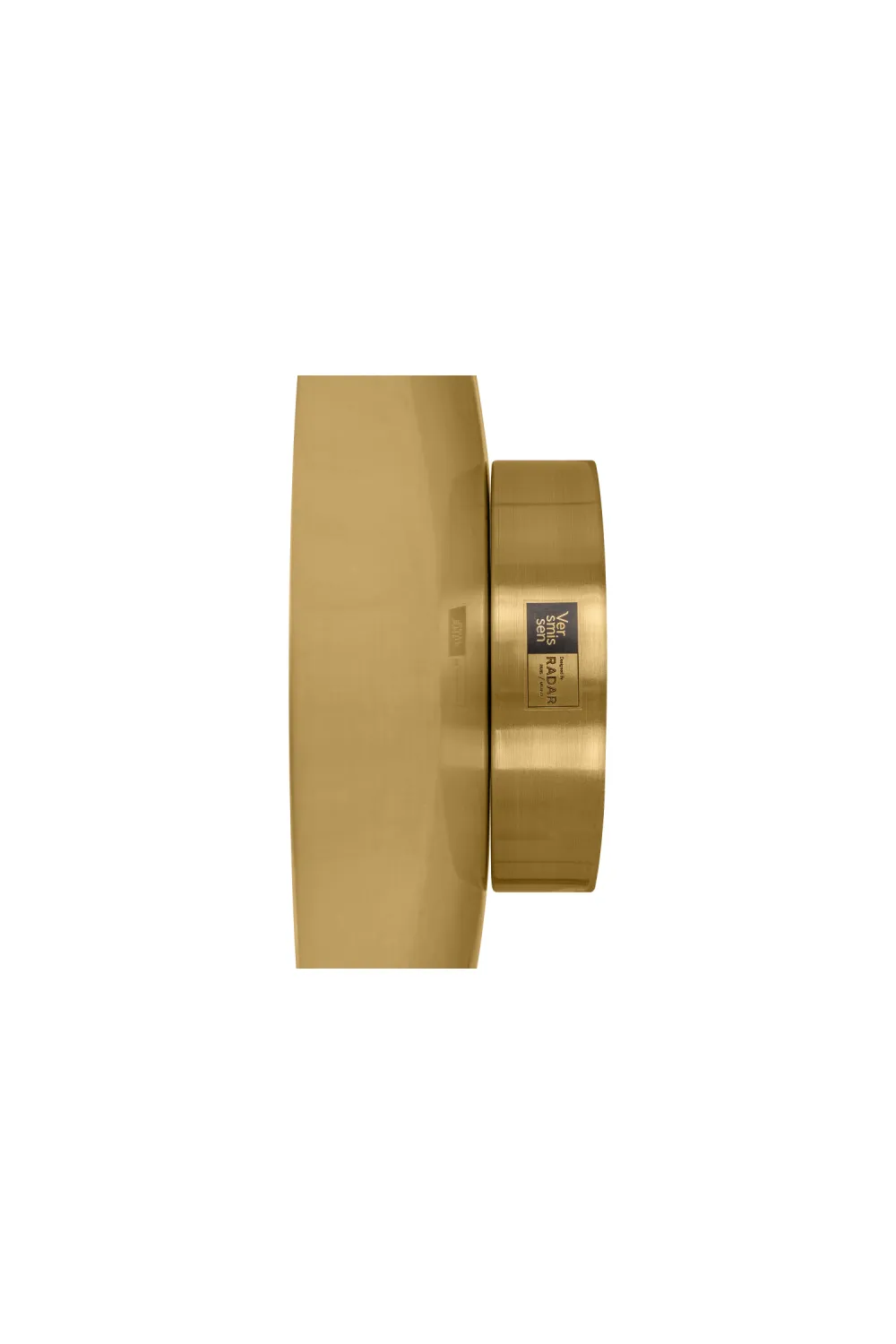 Circular Brass Wall Lamp L | Versmissen Zenith