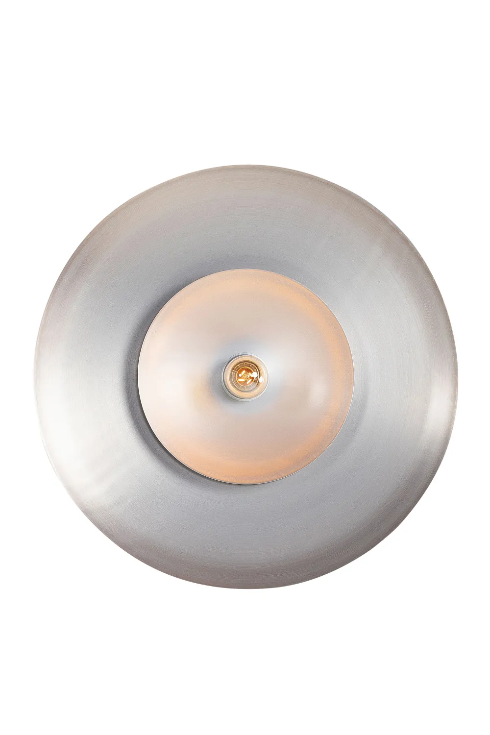 Circular Brass Wall Lamp L | Versmissen Zenith