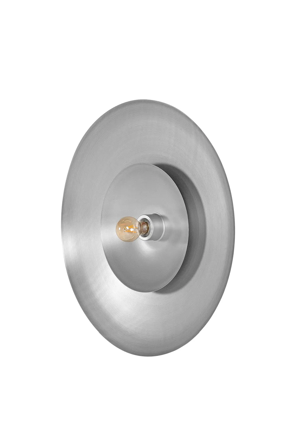 Circular Brass Wall Lamp L | Versmissen Zenith