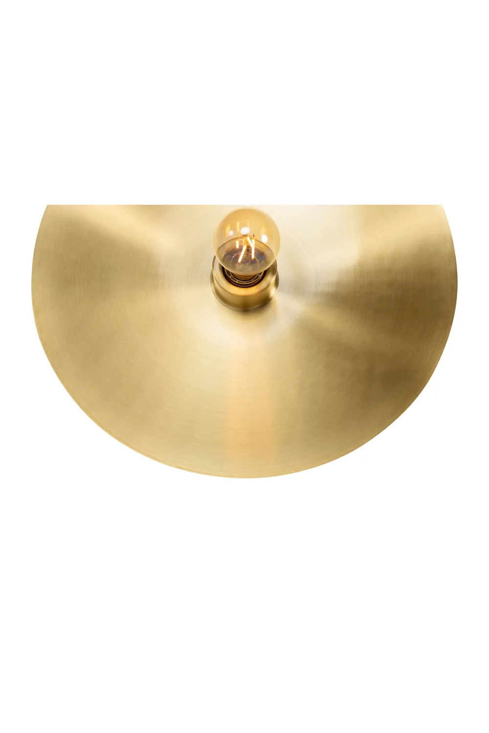 Circular Brass Wall Lamp S | Versmissen Zenith