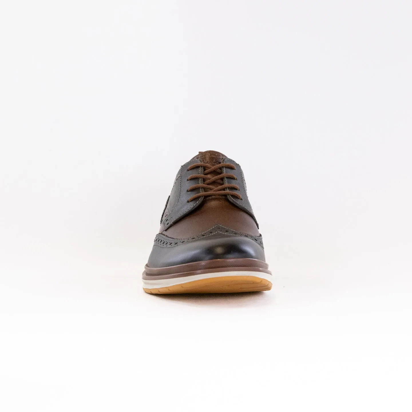 Clarks Chantry Wing Oxford (Men's) - Dark Olive Combi