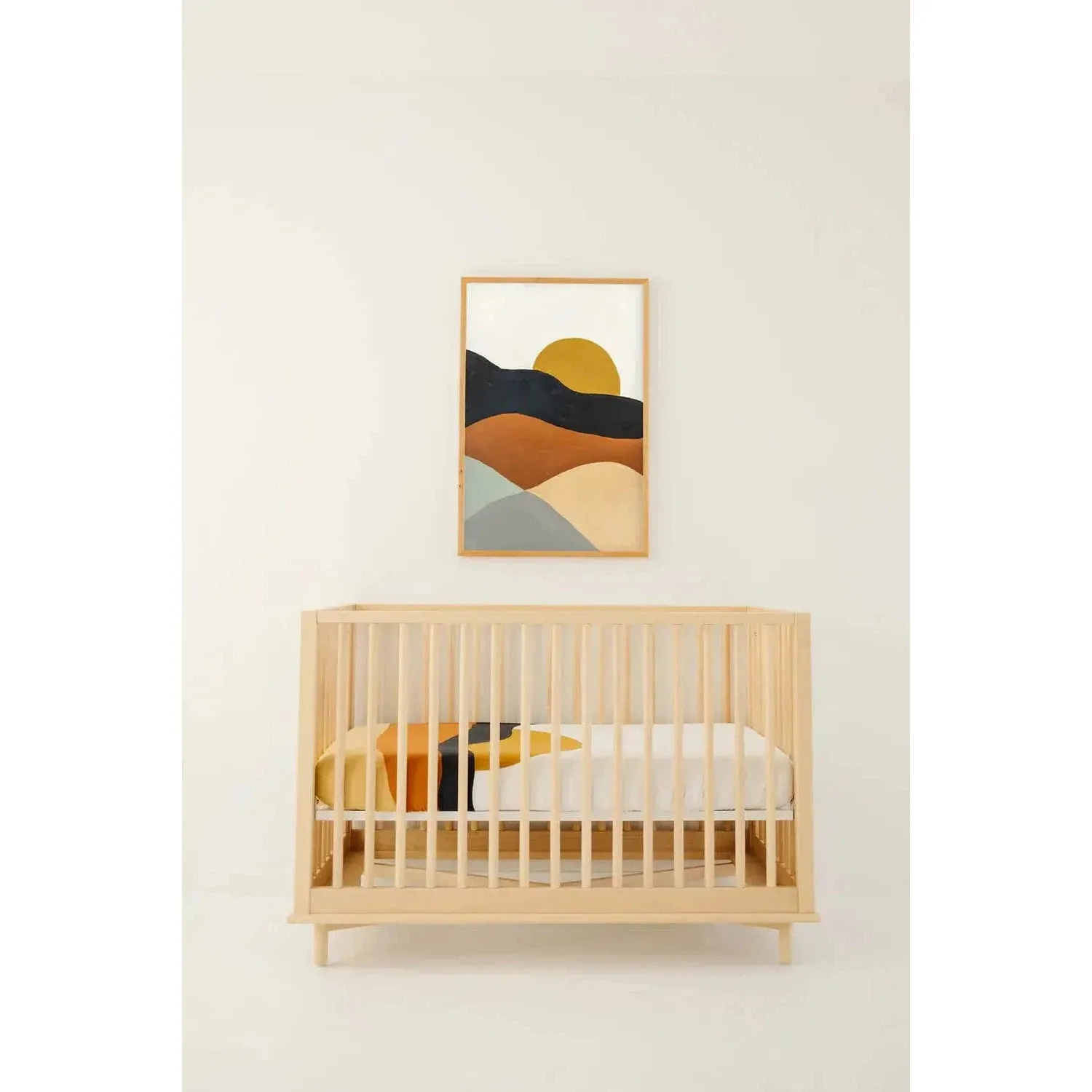 Clementine Kids - Cotton Muslin Crib Sheet - Sunset