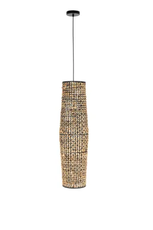 Contemporary Woven Pendant Lamp | Dutchbone Hyacint