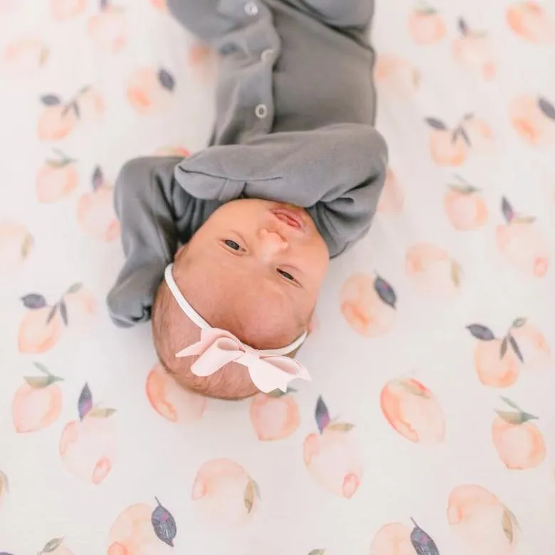 Copper Pearl - Premium Crib Sheet - Caroline