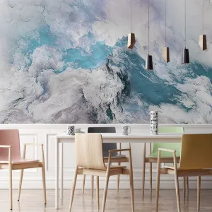 Custom Mural Wallpaper Nordic Style Abstract Art (㎡)