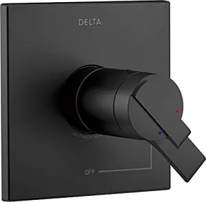 DELTA FAUCET T17T067-BL TempAssure 17T Series Valve Trim Only, Matte Black