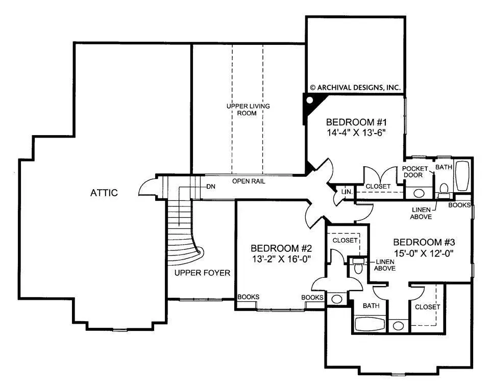 Discover Expansive Comfort: Dual Master Suites in a 4-Bedroom Design