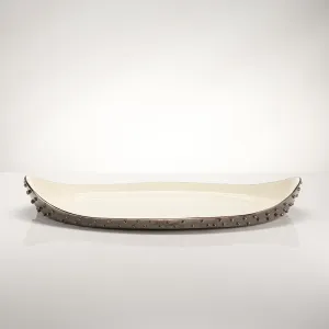 Djembe Oval Large Platter - Final Sale