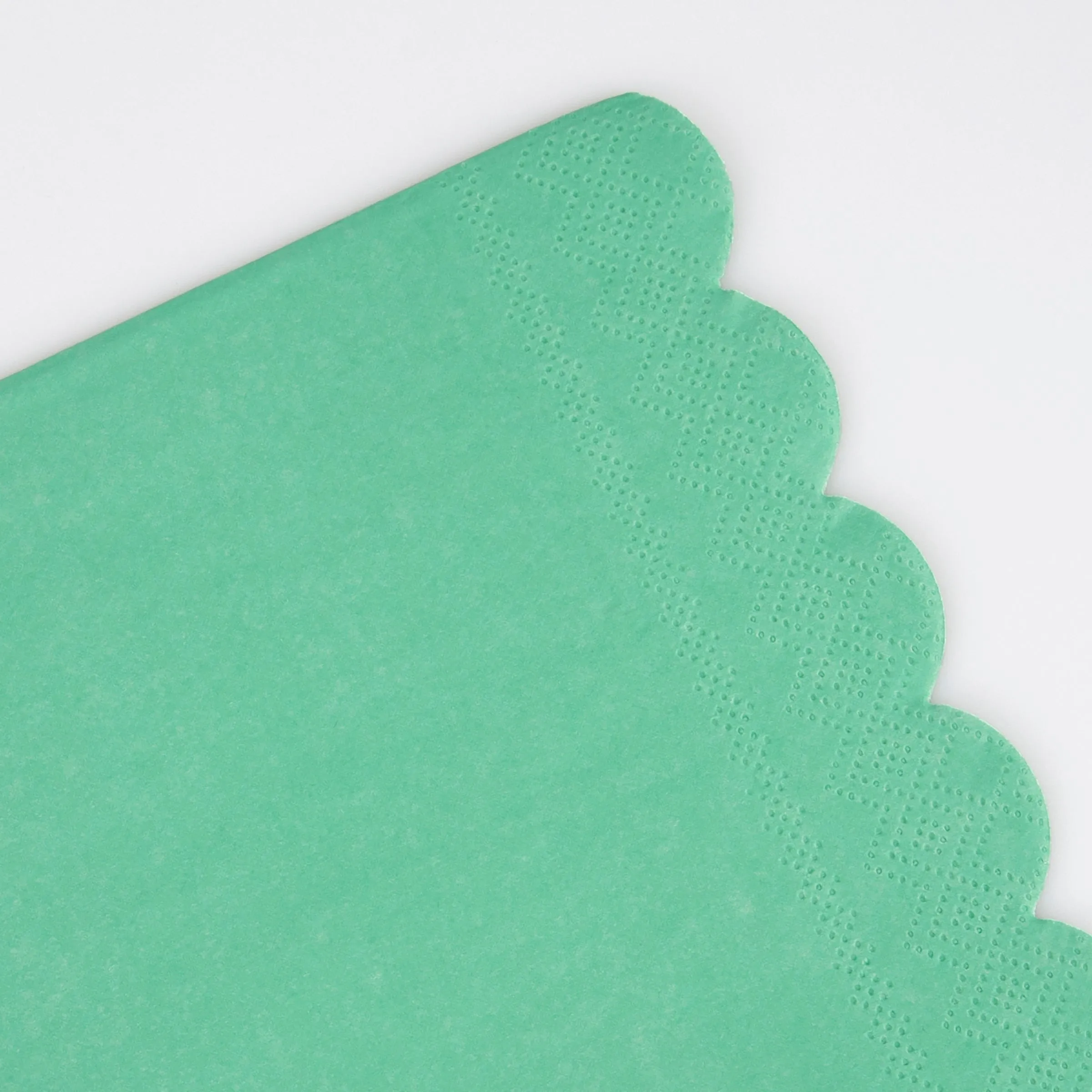 Emerald Green Small Napkins (x 16)