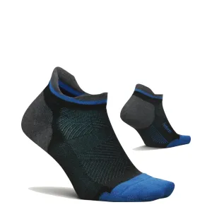 Feetures Men's Elite Max Cushion No Show Tab Sock in Tech Blue