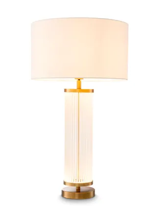 Frosted Glass Table Lamp | Eichholtz Thibaud