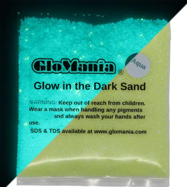 GID GDV Large Grain Glow in the Dark Sand Crystals