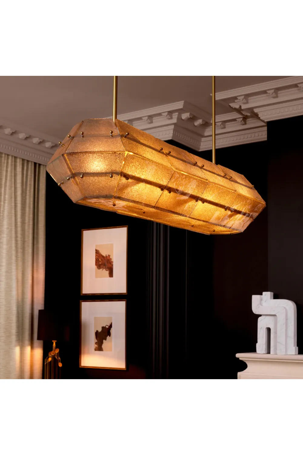 Glass Panels Chandelier | Eichholtz Ferrucci