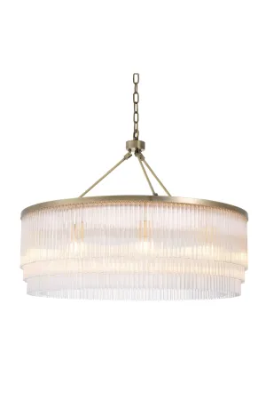 Glass Rods Contemporary Chandelier | Eichholtz Hector