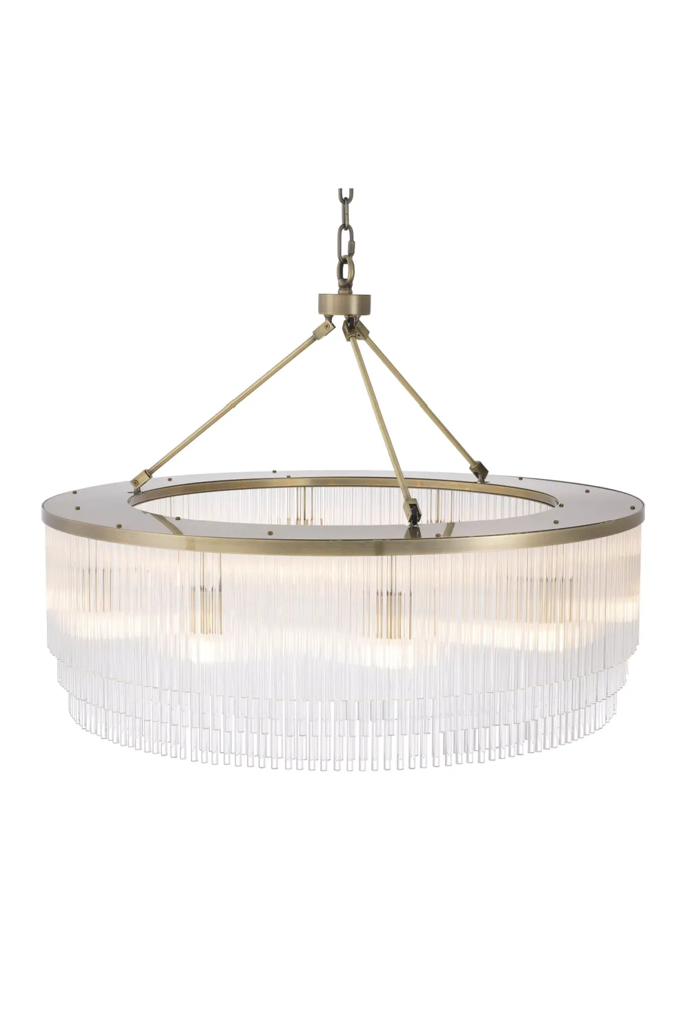 Glass Rods Contemporary Chandelier | Eichholtz Hector