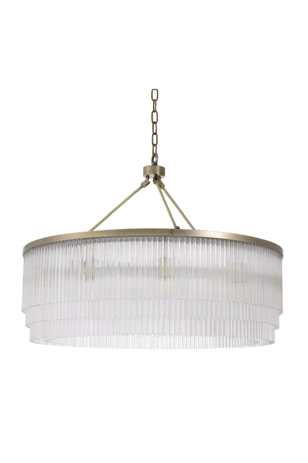 Glass Rods Contemporary Chandelier | Eichholtz Hector