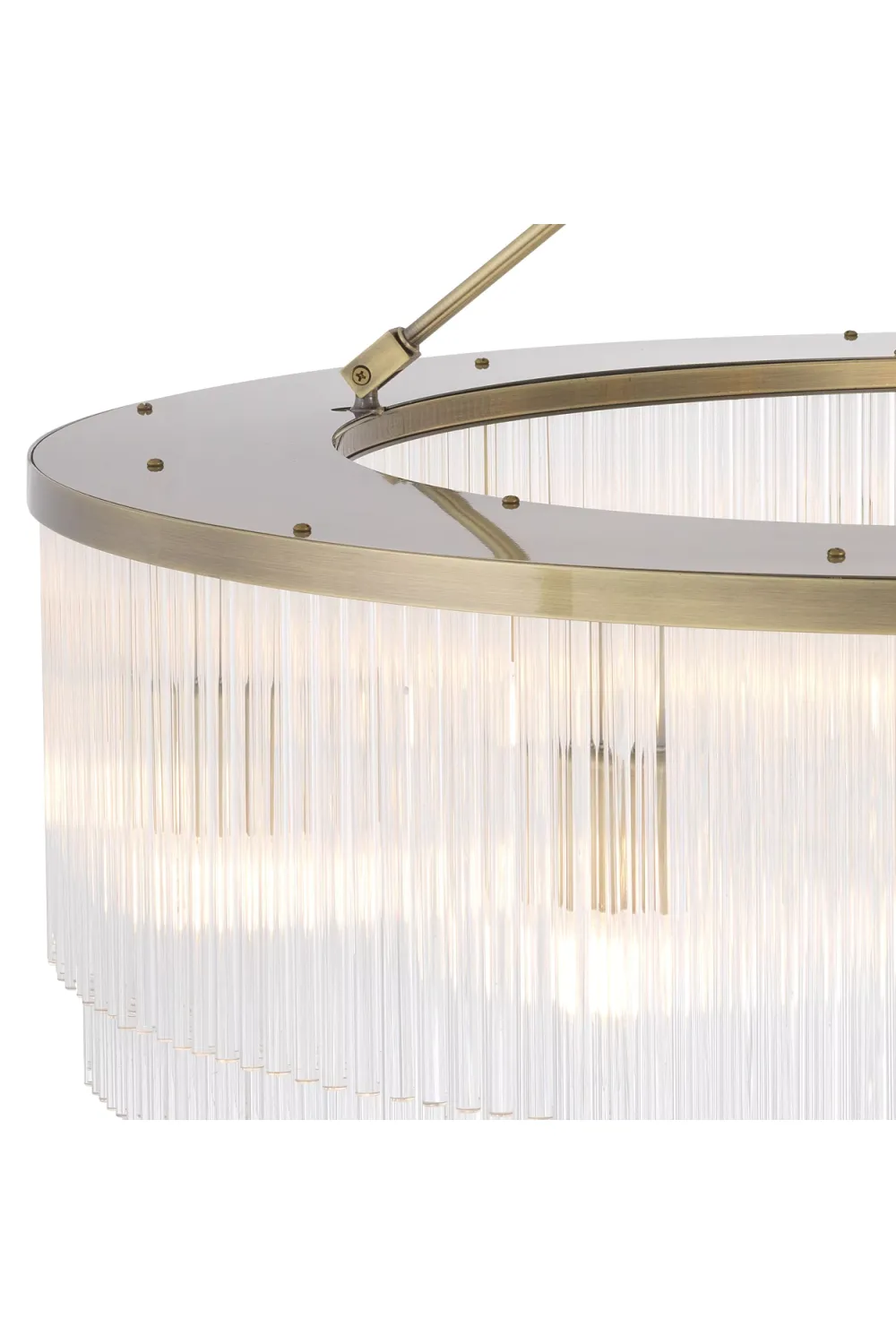 Glass Rods Contemporary Chandelier | Eichholtz Hector