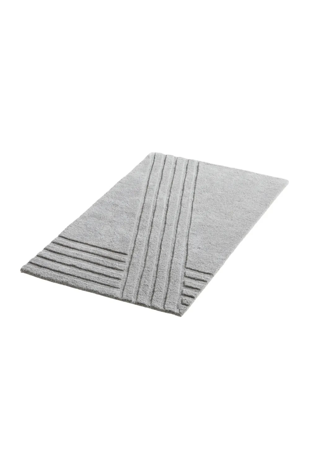 Gray Wool Area Rug | WOUD Kyoto