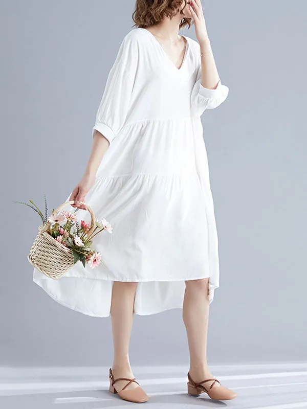 Inspired Spirit Cotton Smock Dress