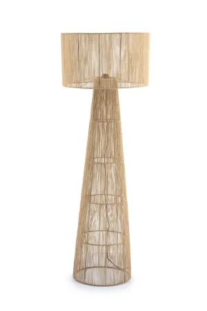 Jute Modern Floor Lamp | By-Boo Oshu