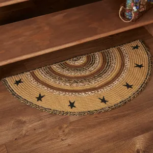 Kettle Grove Jute Rug Stencil Stars