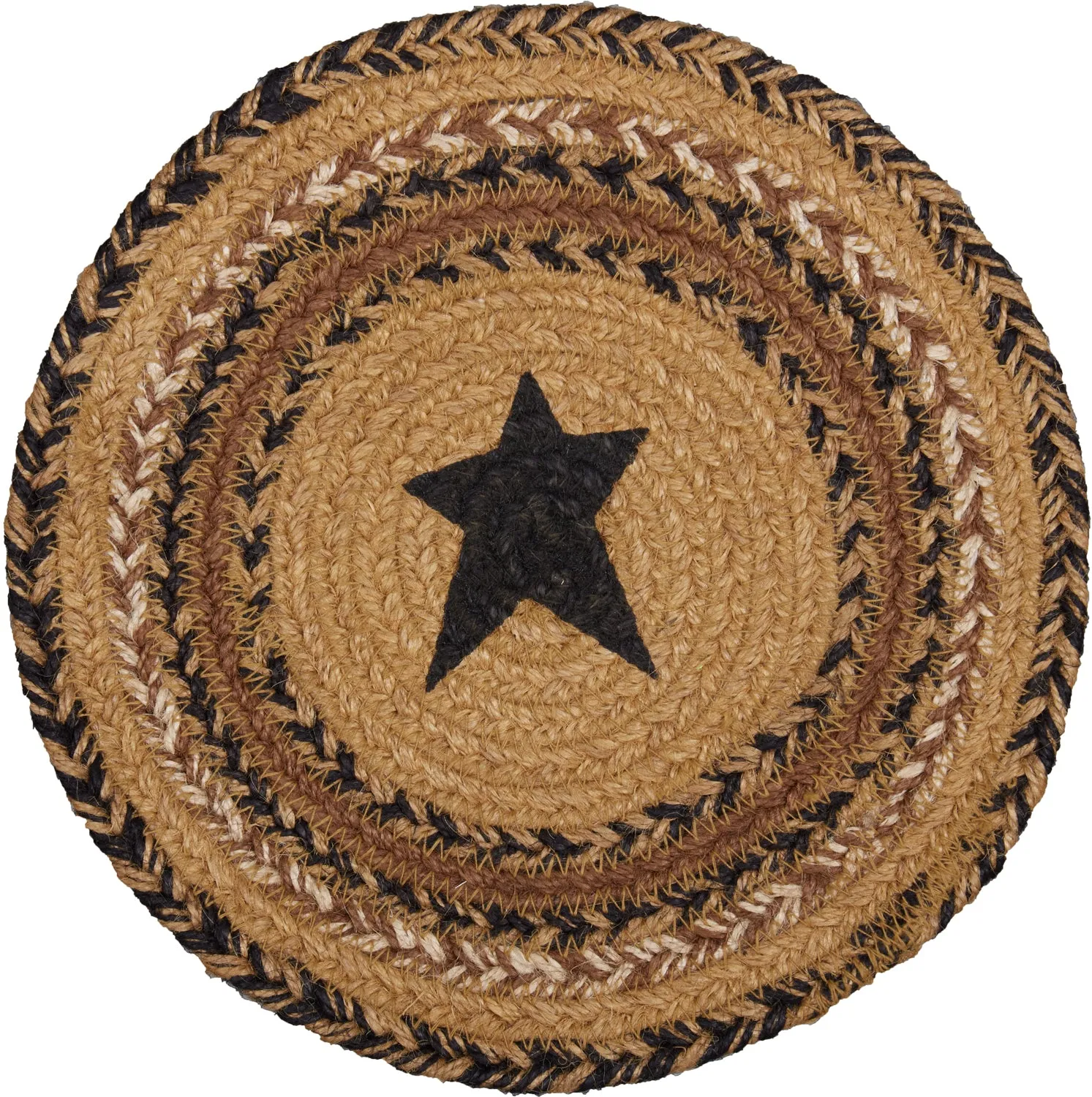 Kettle Grove Jute Trivet Stencil Star