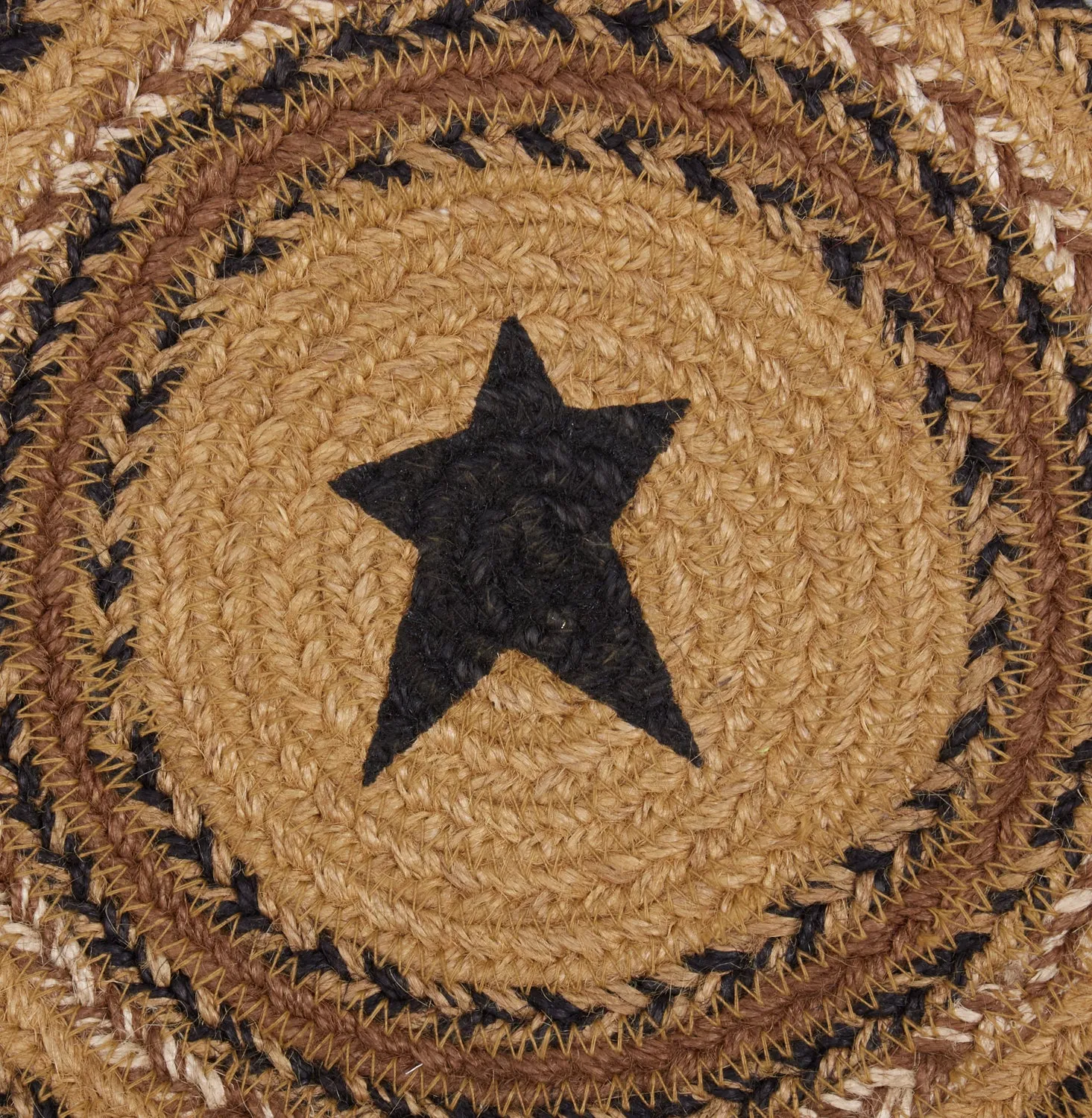 Kettle Grove Jute Trivet Stencil Star