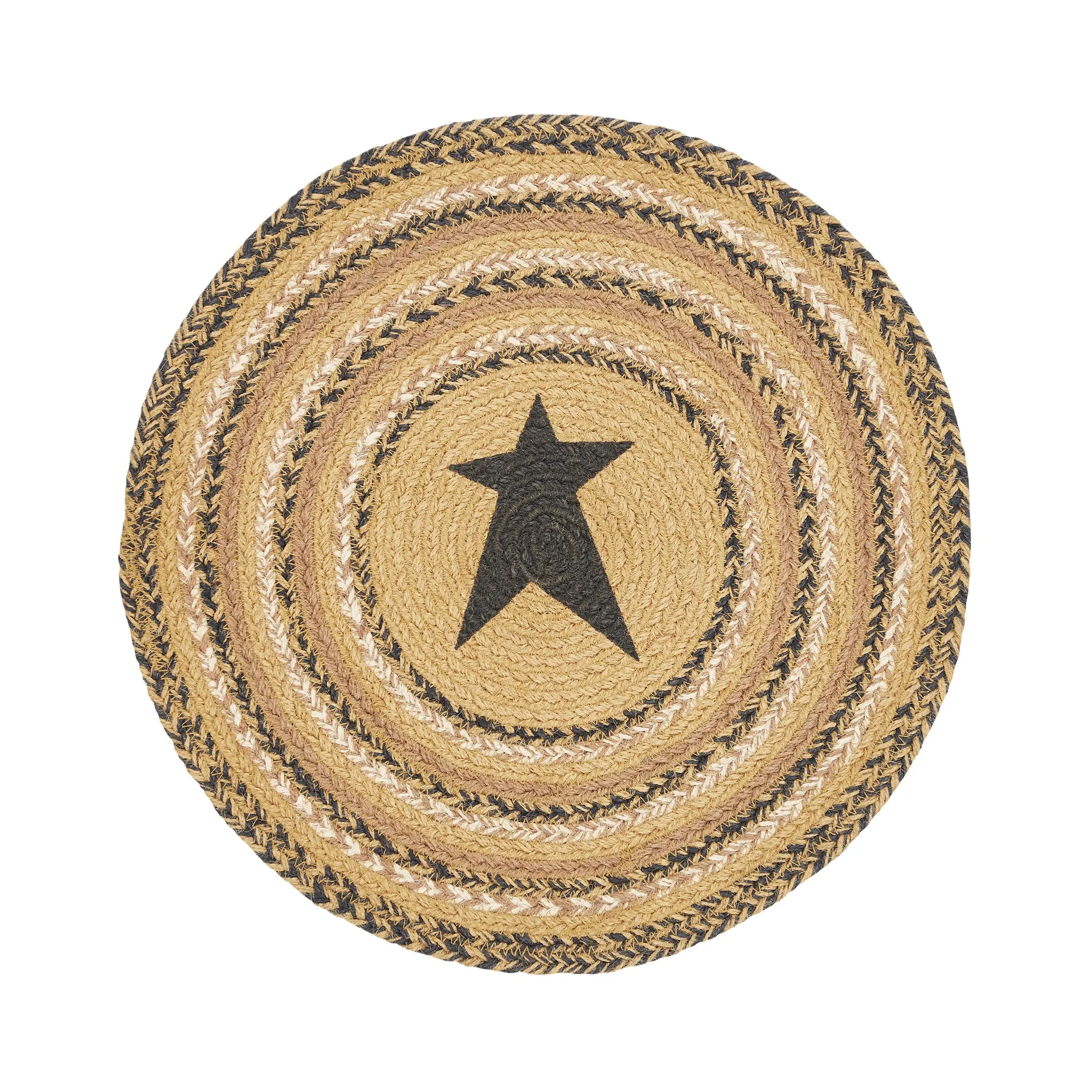 Kettle Grove Jute Trivet Stencil Star