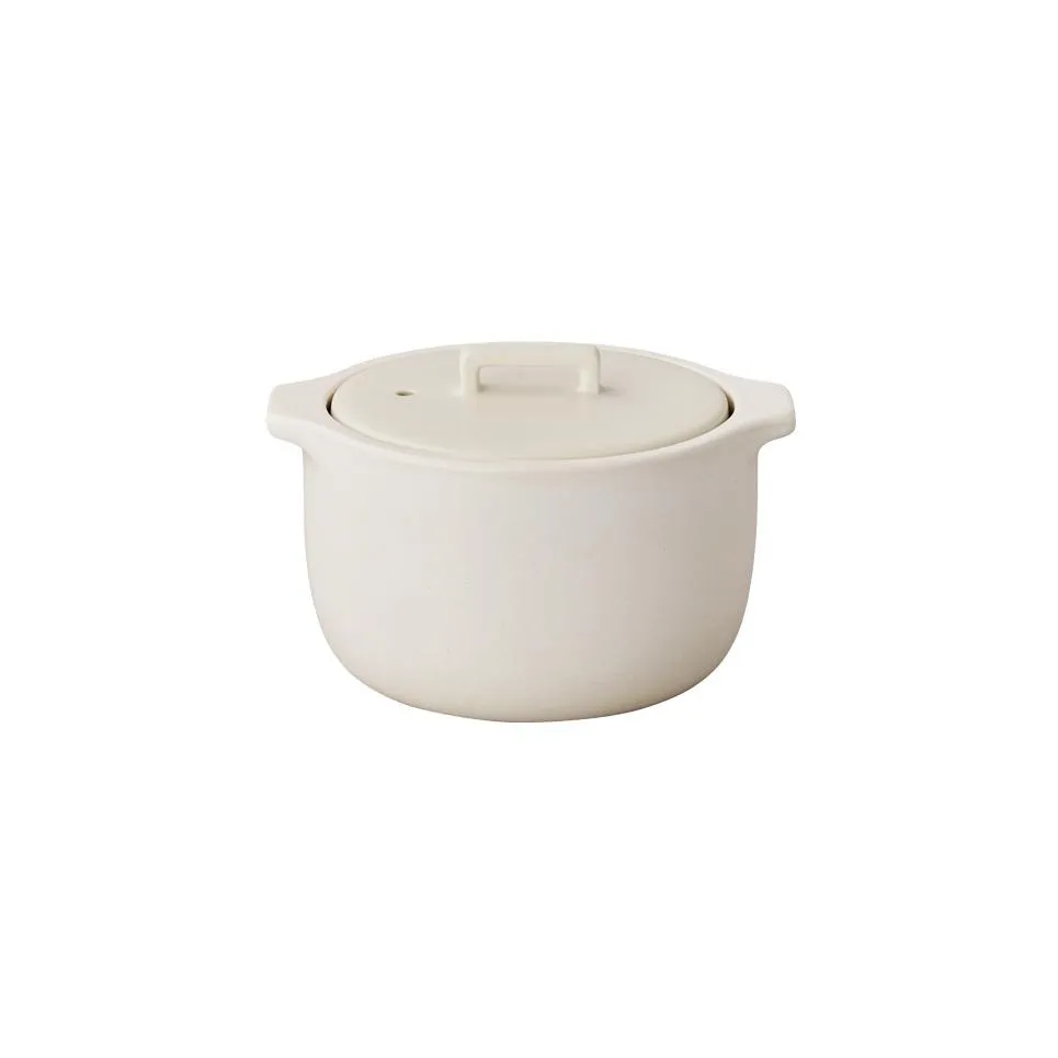 Kinto KAKOMI Rice Cooker in White