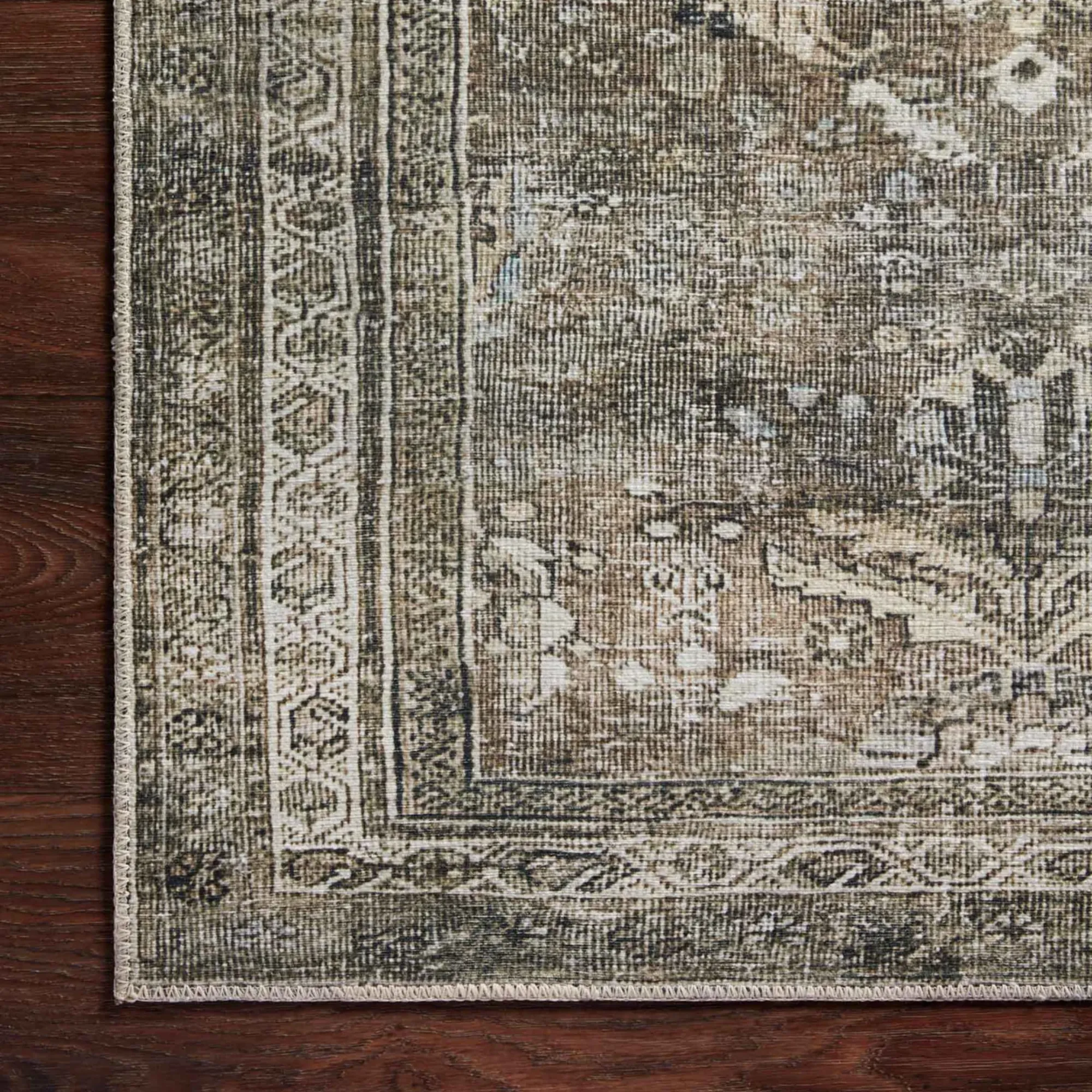 Layla Rug | Antique/Moss